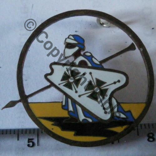 48 NH GLA.48  3eDRILLE AOF GAO puis GLA.48  A.AUGIS.LYON 1Li 3Anneaux argentes non origine Dos lisse irreg Src.OSCAR.LAURENT 80Eur04.16 